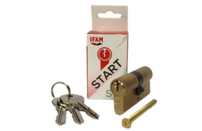 CILINDRO IFAM START-S LATON 70MM. 30X40 LEVA CORTA
