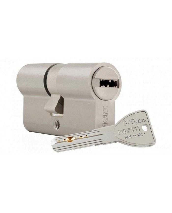 CILINDRO MCM NIQUEL SEGURIDAD 70MM. 30X40 LEVA LARGA