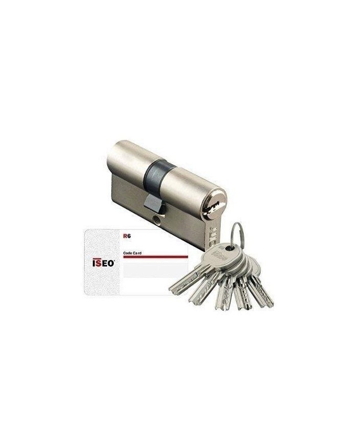 CILINDRO ISEO NIQUEL R6 60MM. 30X30 L/L LL/IGUALES Nº10001