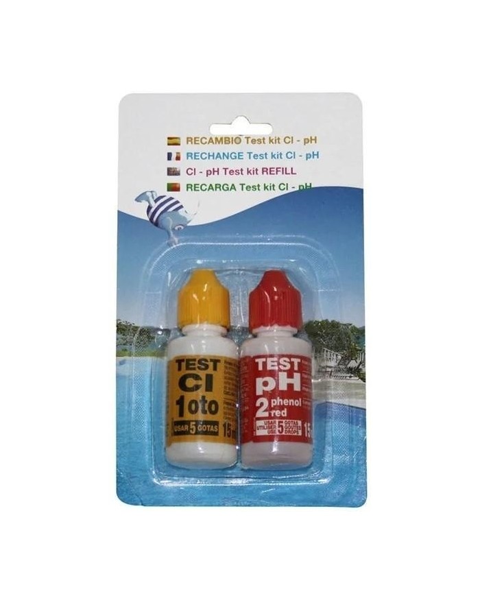 RECAMBIO TEST KIT PQS PH-CLORO