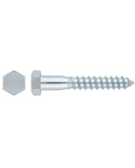 TIRAFONDO CABEZA HEXA.  6 X 60 ROSCA COMPLETA (200U)