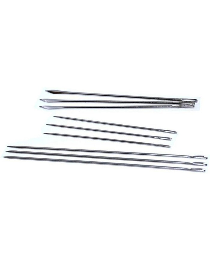 AGUJA CAPOTERA RECTA Nº4 6'5CMS. DAMA (B/10UDS.)