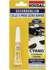 PEGAMENTO CIANOCRILATO SOUDAL MAD.+ACELE