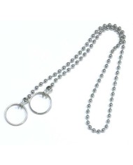 CADENA BOLAS CIS ENGANCHE+LLAVE 25CM. 25UNID.