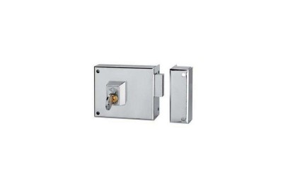 CERRADURA CVL ESMALTADA 124A-8 DERECHA CILINDRO PERFIL