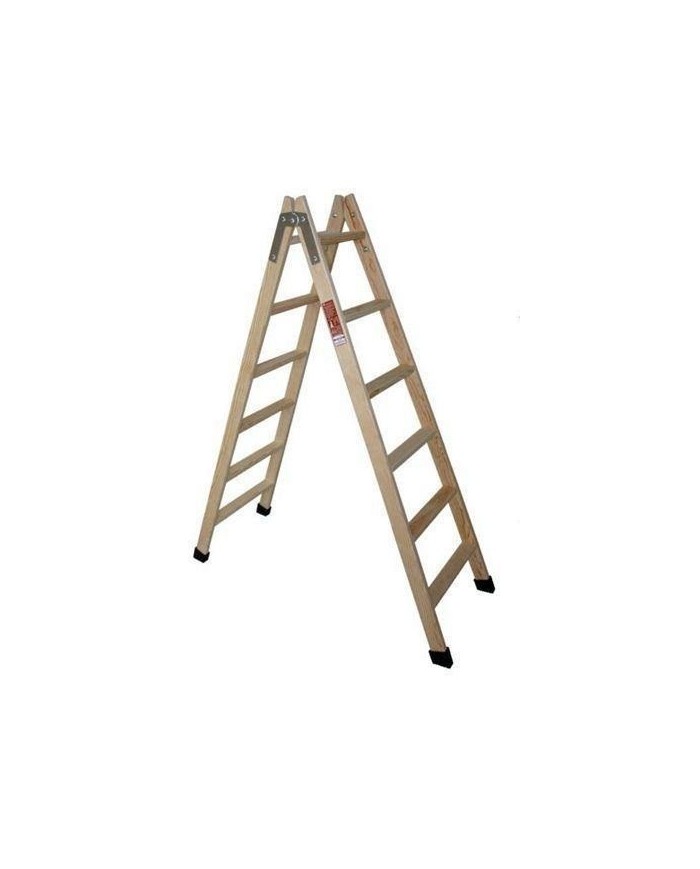 ESCALERA MADERA PLANO 10 PELDAÑOS
