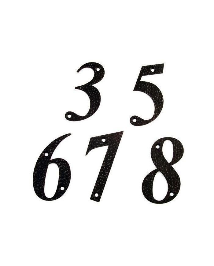 NUMERO 4 FORJA NEGRO AMIG 10CMS.