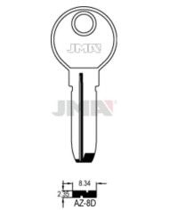 LLAVES BRUTO SEGURIDAD AZ-9      ALPACA