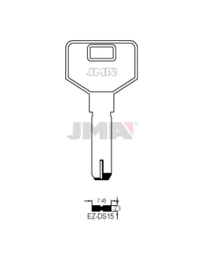 LLAVES BRUTO SEGURIDAD EZ-DS15   LATON