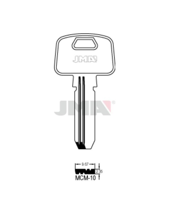 LLAVES BRUTO SEGURIDAD MCM-10    LATON