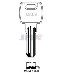 LLAVES BRUTO SEGURIDAD MCM-15E8  LATON