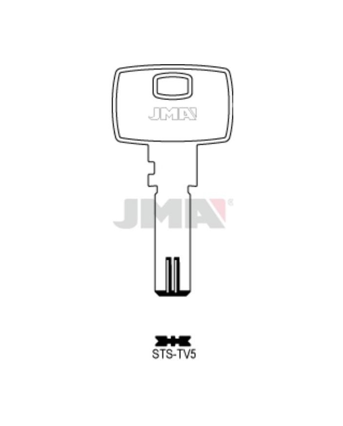 LLAVES BRUTO SEGURIDAD STS-TV5   ALPACA