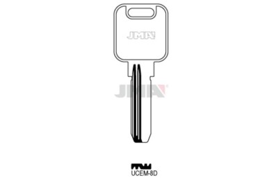LLAVES BRUTO SEGURIDAD UCEM-8D   LATON