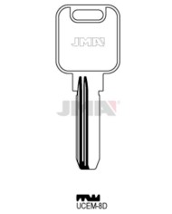 LLAVES BRUTO SEGURIDAD UCEM-8D   LATON