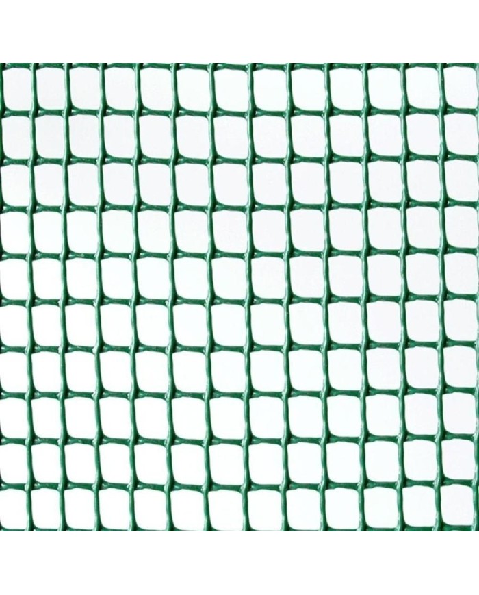 MALLA PLASTICO CUADRANET VERDE 10X10 R/25MTS.