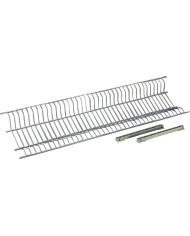 ESCURREPLATOS PLASTICO BLANCO 75CM CON REGLETA SAUVIC