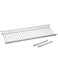 ESCURREVASOS SAUVIC PLASTICO BLANCO 85CMS CON REGLETA