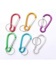 MOSQUETON BOMBERO CON ROSCA  60MM. CT-120KGS.