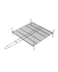 PARRILLA CROMADA DOBLE Nº4 35X40CMS SAUVIC.