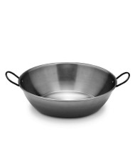 SARTEN HONDA PULIDA CON ASAS 45 CMS.