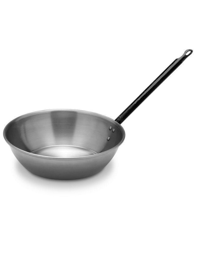 SARTEN HONDA PULIDA CON MANGO 30 CMS.