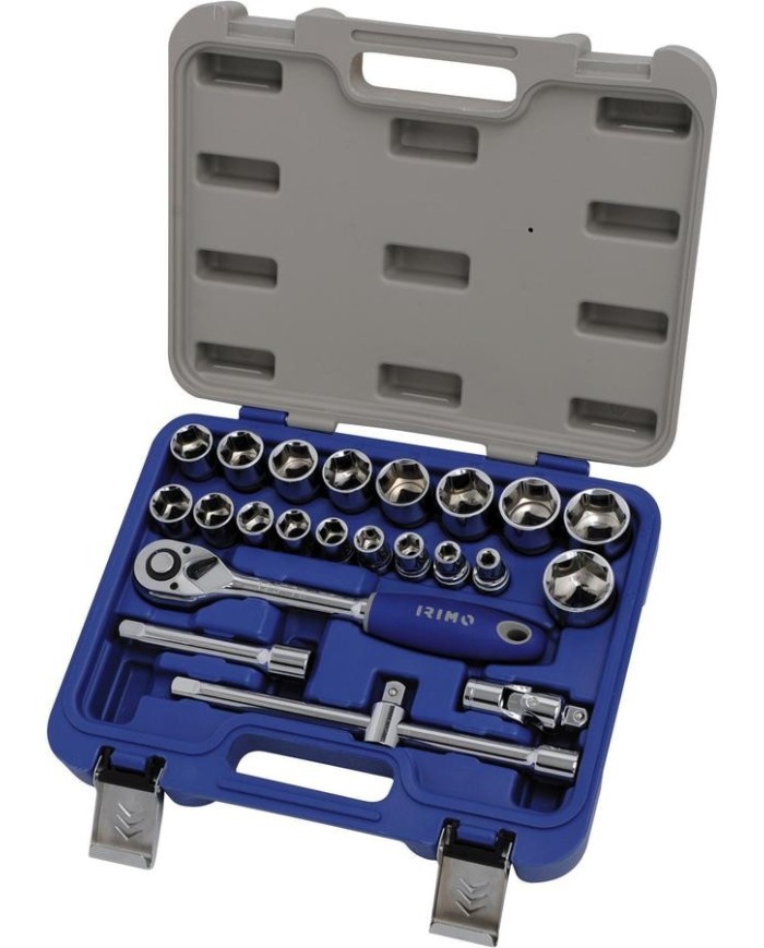 MALETIN LLAVE VASO IRIMO 1/2 (23 PZAS.) 129-23