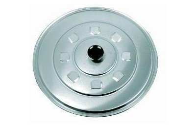 TAPADERA ALUMINIO CON DESVAPORIZADOR 26CMS