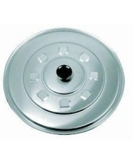 TAPADERA ALUMINIO CON DESVAPORIZADOR 26CMS