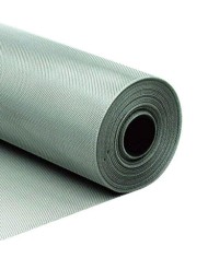 TELA MOSQUITERA GUMHA ALUMINIO 18X15 120CMS. ROLLO 30MTS.