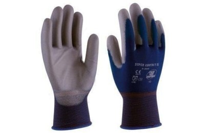 GUANTES POLIURETANO AZUL...
