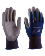 GUANTES POLIURETANO AZUL T- 9 S2003 (12UDS.)