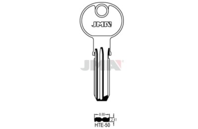 LLAVES BRUTO SEGURIDAD HTE-50    LATON