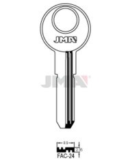 LLAVES BRUTO SEGURIDAD FAC-24    LATON