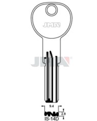 LLAVES BRUTO SEGURIDAD IS-10     LATON