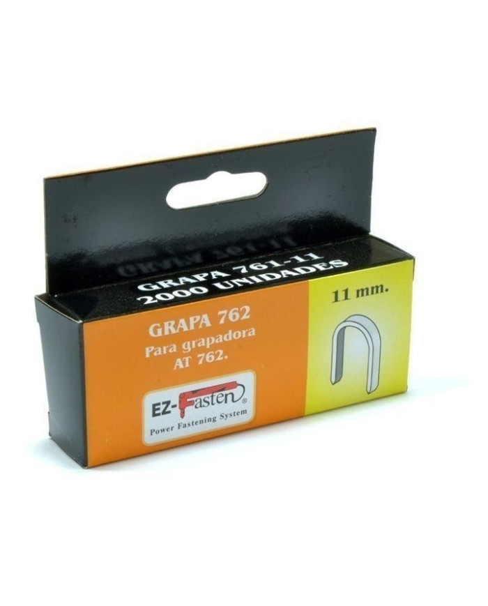 GRAPA METALICA CABLE 4'5X11MM. C/2000UDS.