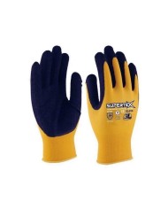 GUANTES LATEX FOOD-TEX AZUL T-10 (12U)