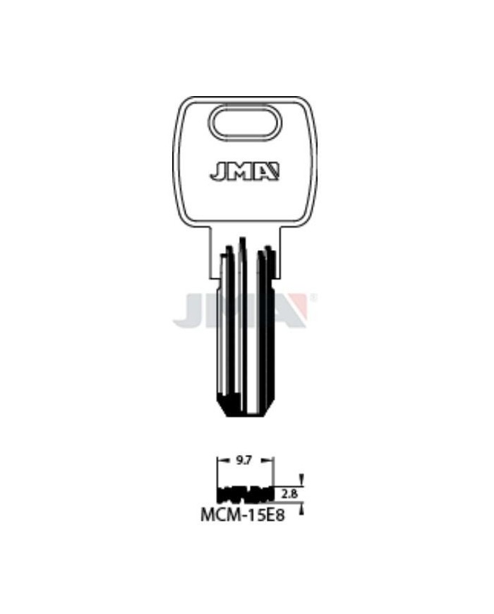 LLAVES BRUTO SEGURIDAD MCM-15E8  LATON