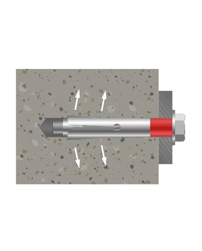 ANCLAJE METALICO TORNILLO DESA 10X 70 B/12 (50U)