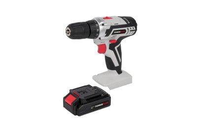 TALADRO PERCUTOR POWERPLUS 20V 1BAT 2Ah POWXB10060 362 ACCESORIOS.