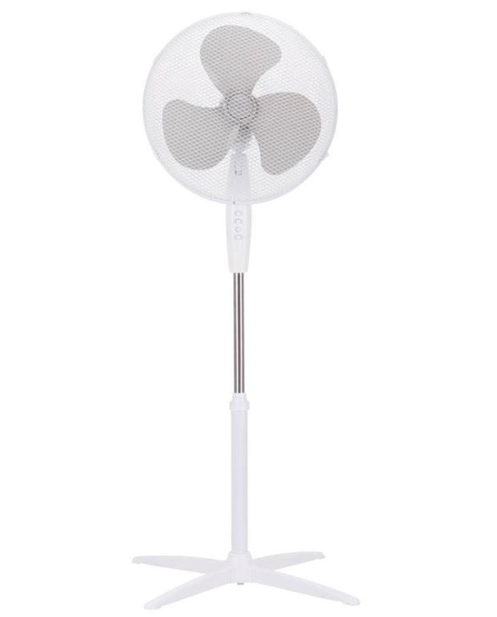 VENTILADOR DE PIE GSC BLANCO 45W. 43CMS. 300000015