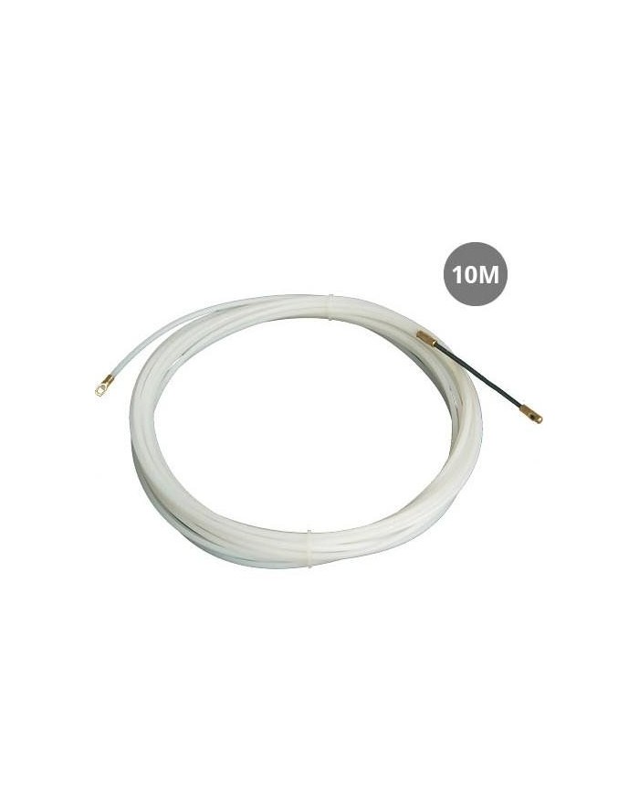 GUIA PASACABLES 4 MM. NYLON 10MTS. GSC BLANCA
