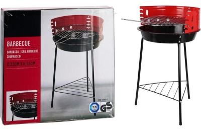 BARBACOA BBQ REDONDA ABIERTA 33CMS