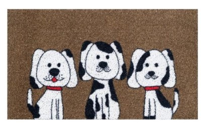 FELPUDO DUETT F/SINTETICA PERROS 70X40 CMS.