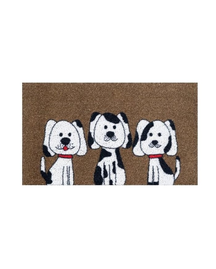 FELPUDO DUETT F/SINTETICA PERROS 70X40 CMS.