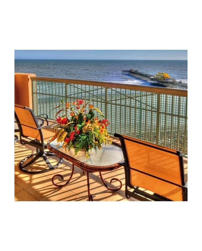 MALLA PLASTICO BLANCA 5X5 GUMHA ROLLO 25MTS.