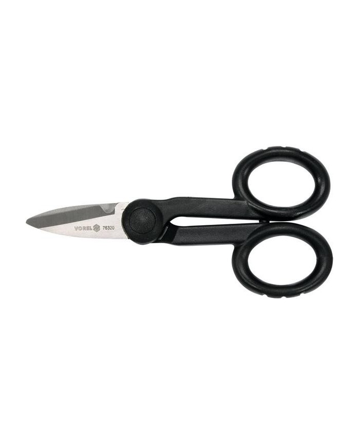 TIJERA ELECTRICISTA VOREL BIMATERIAL 140MM. 76320