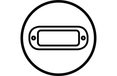 CONJUNTO TARJETERO TRANSPARENTE 65x25 MM. (10 UNIDADES)