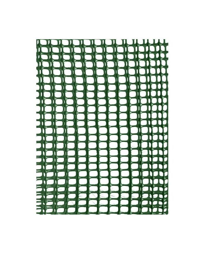 MALLA PLASTICO VERDE 5X5 GUMHA ROLLO 25MTS.