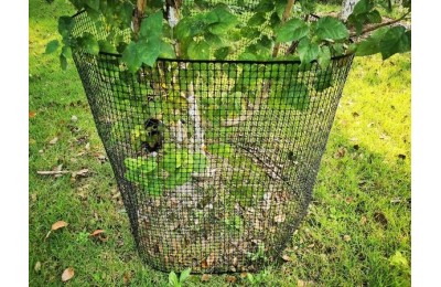 MALLA PLASTICO NEGRA 9X9 GUMHA ROLLO 25MTS.