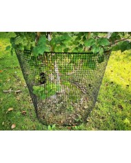 MALLA PLASTICO NEGRA 9X9 GUMHA ROLLO 25MTS.